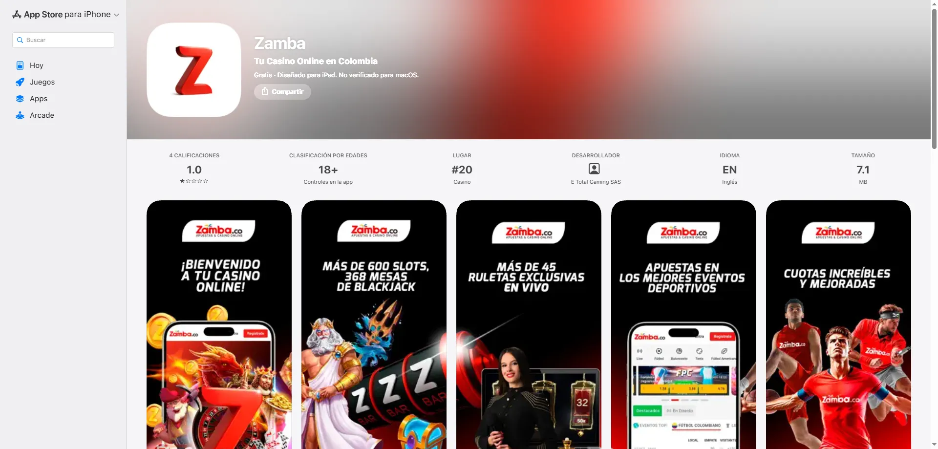 Acceso a Zamba Casino login desde smartphone y app móvil